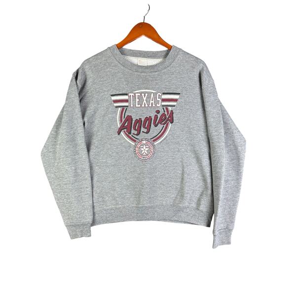 Texas A&M Aggies NCAA Tournament Apparel Vintage Crewneck‎ Sweater Women Large - Picture 1 of 8